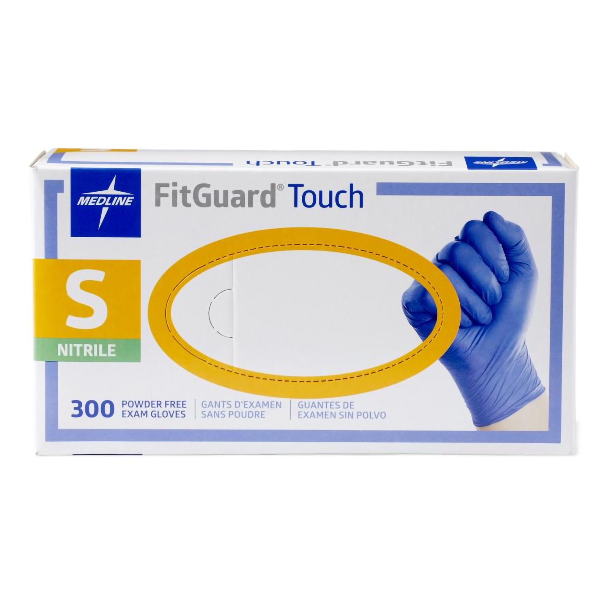 Fitguard Nitrile PF Medical Exam Small, 300/Box