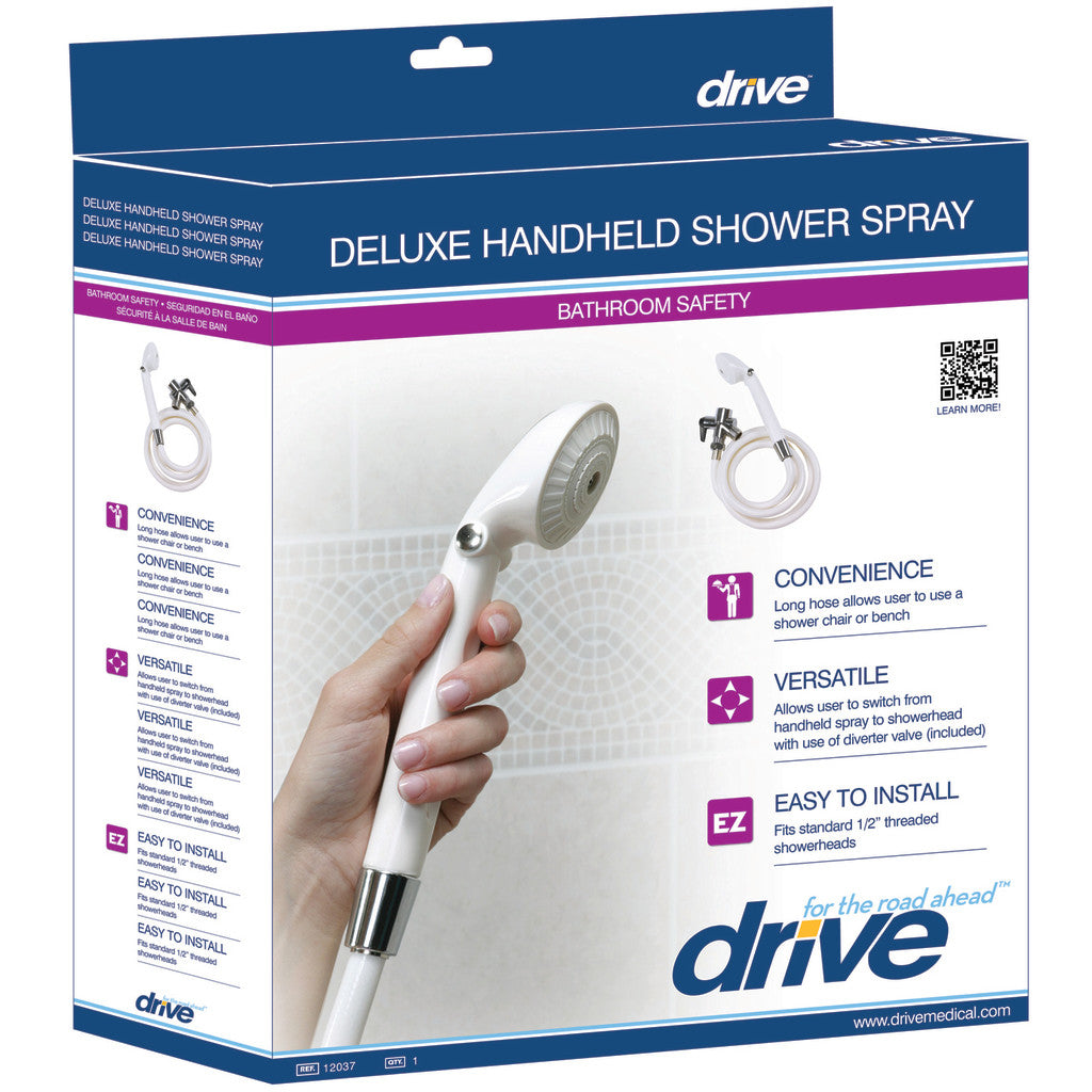 Handheld Shower Head Spray with Diverter Valve 12037