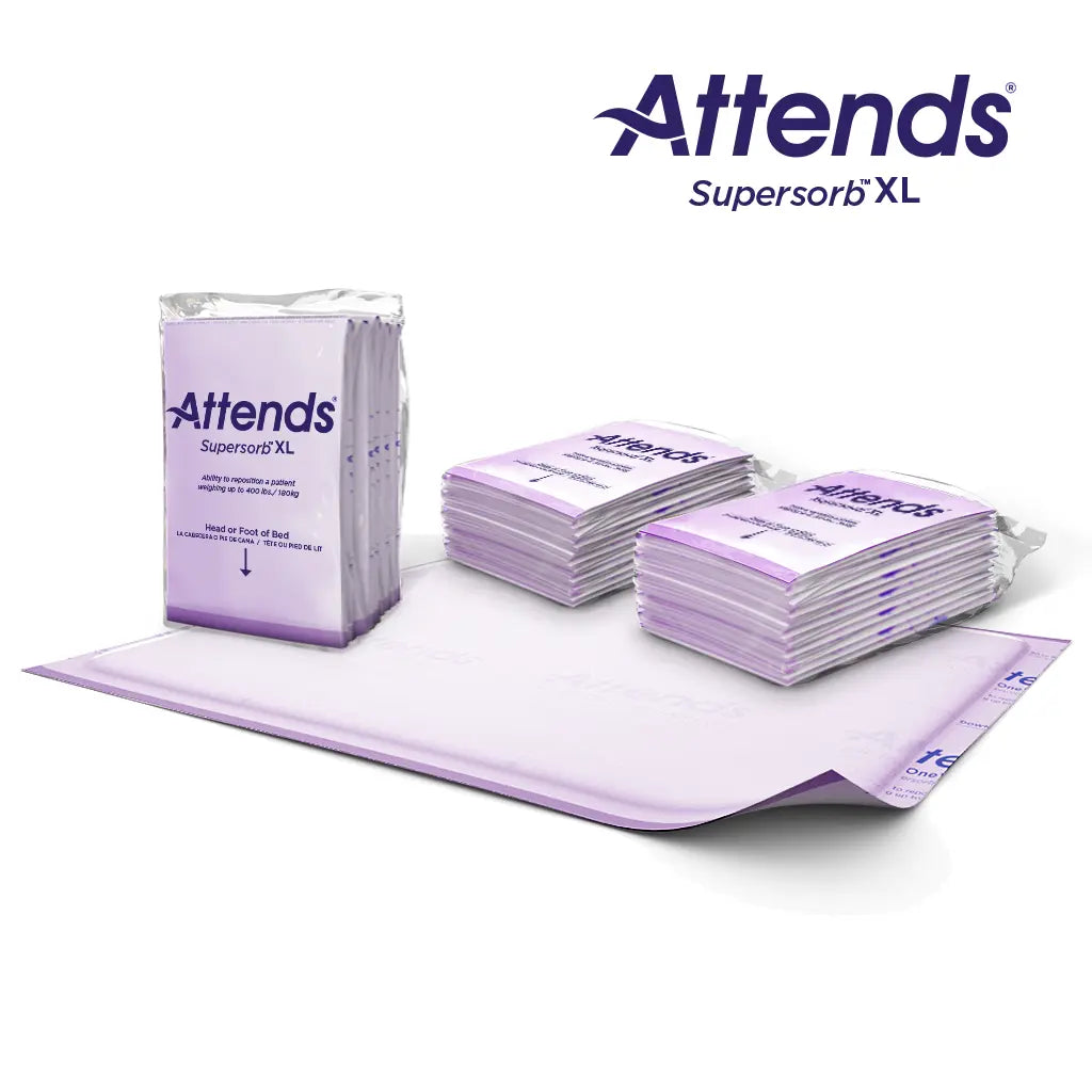 Attends® Supersorb™ Xl Bariatric Underpad, 36" X 51" - Home Health Store Inc