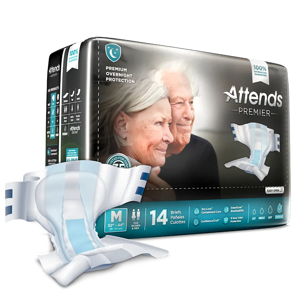 Attends Premier Briefs, Medium - Home Health Store Inc