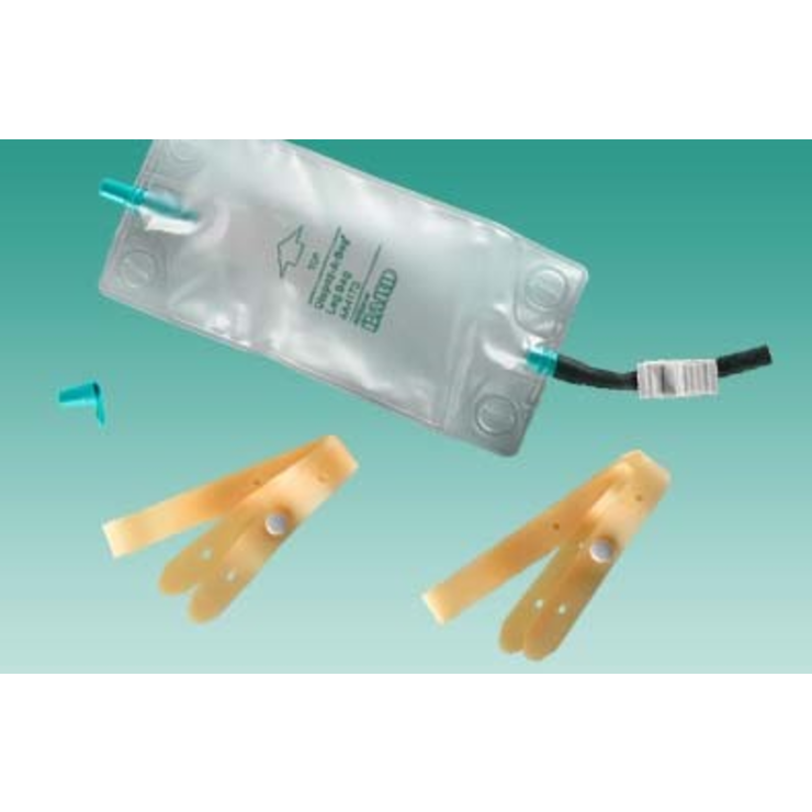 Dispoz-A-Bag® Leg Bag Anti-Reflux Flip-Flo™ Valve With Extension Tube Drainage Tube 19oz 18"- Ea/1 - Home Health Store Inc