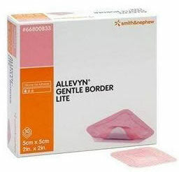 Allevyn Life Non-Bordered Foam Dressing 1cm X 2cm - Box Of 10