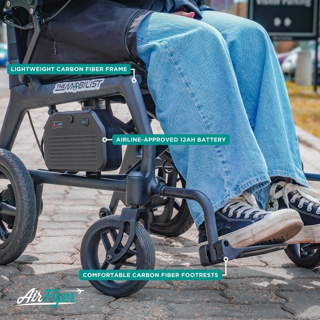 The Mobilist Inc AirFlyer Ultra Light Electric Wheelchair