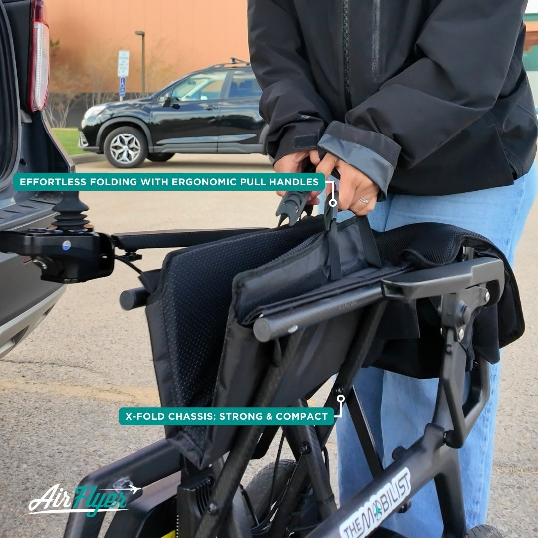 The Mobilist Inc AirFlyer Ultra Light Electric Wheelchair