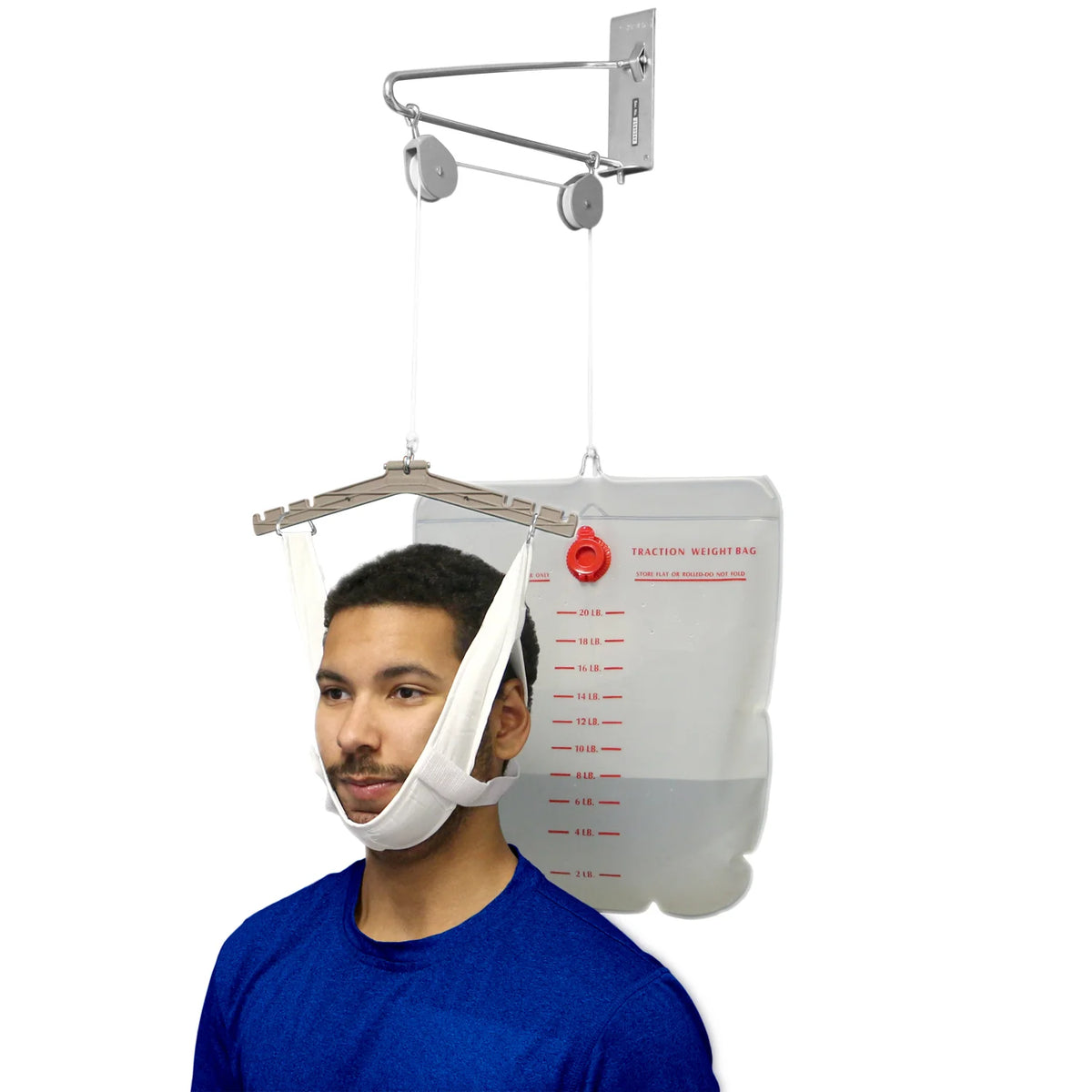 Over Door Head Halter Cervical Traction Kit