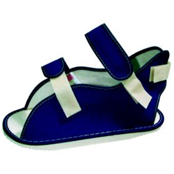 Canvas Cast Shoe Lg, Blue - Ea/1 - Home Health Store Inc