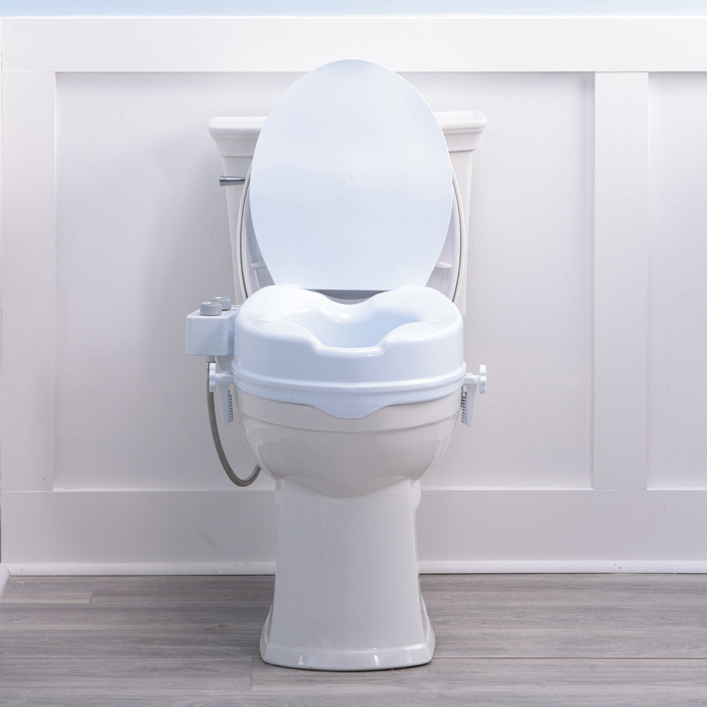 PreserveTech™ Raised Toilet Seat with Bidet - Home Health Store Inc