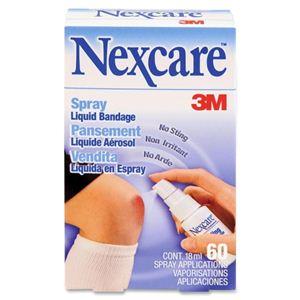 3M 118-03-CA BX/1 BANDAGE LIQUID SPRAY .61OZ NO STING NEXCARE