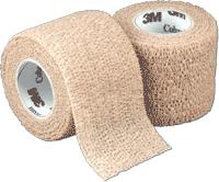 3M 1582 (CS36) RL/1 COBAN SELF-ADHERENT WRAP 2IN X 5YD TAN