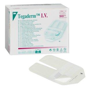 3M 1633 BX/100 DRESSING TRANSPARENT TEGADERM IV 2-3/4 X 3-1/4IN STERILE WITH BORDER