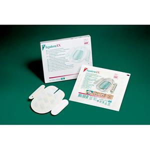 3M 1650 BX/25 DRESSING TEGADERM TRANSPARENT 4IN X 6 1/8IN