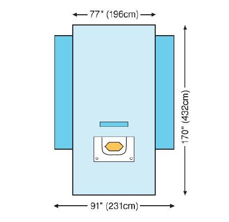 3M 6687 CS/10 DRAPE CRANIOTOMY PROCEDURES WITH IOBAN 2 INCISE FILM