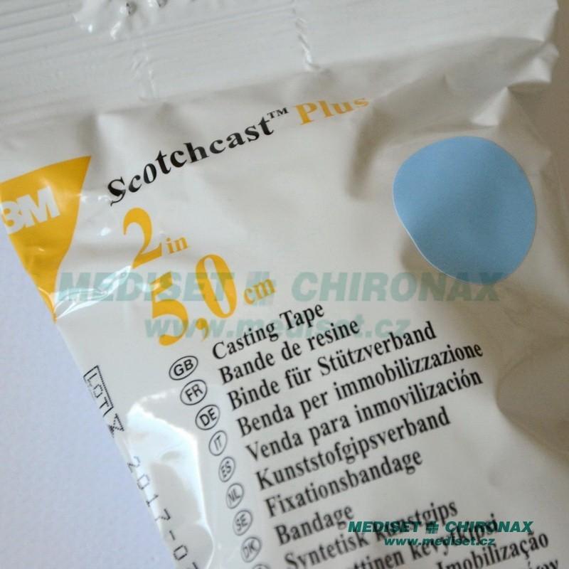 3M 82002L BX/10 TAPE CAST PLUS 2IN X 4YDS LT BLUE