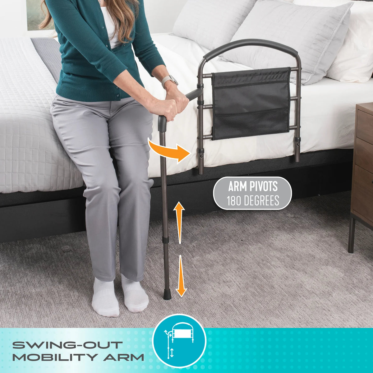 Wonder Mobility Bed Rail
