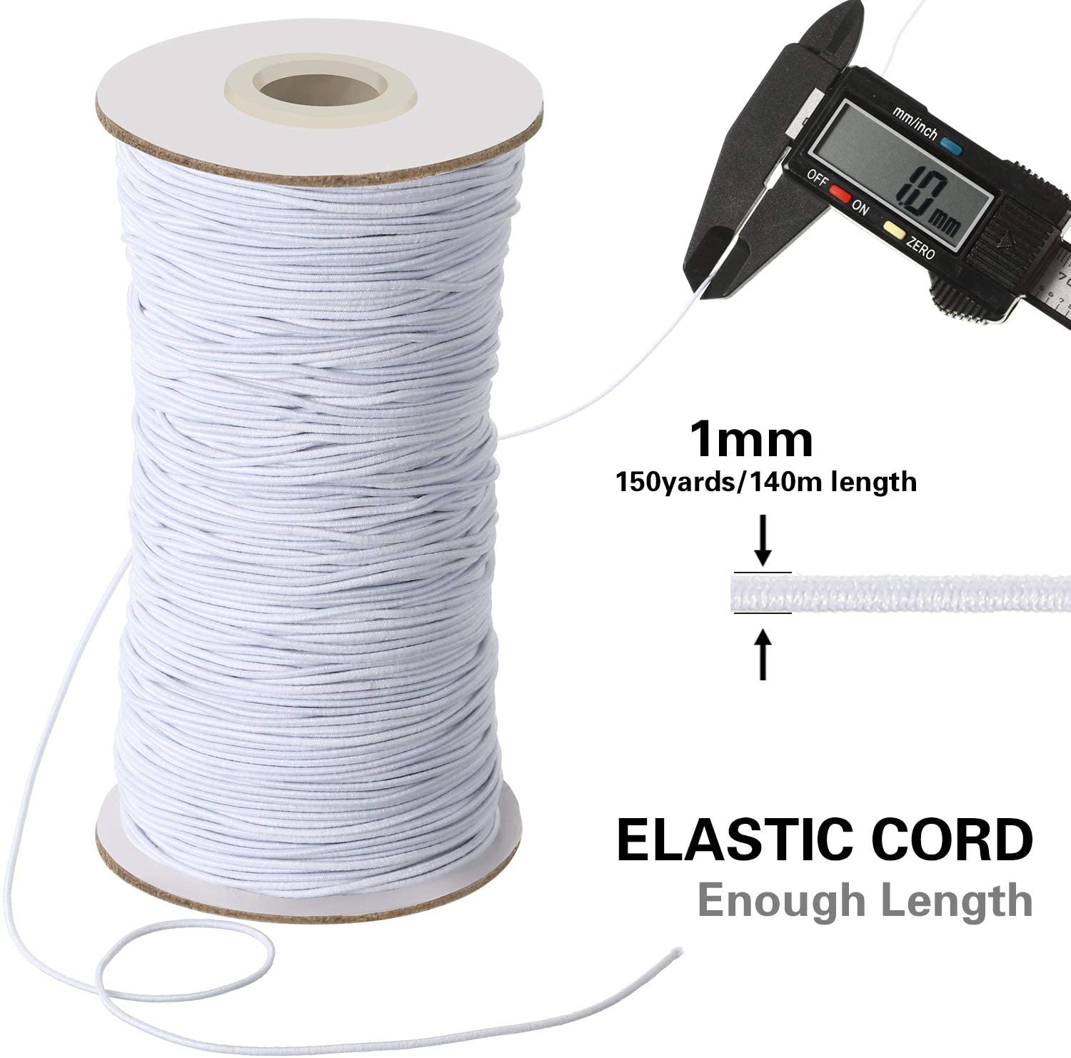 Bead O-Ring Cloth Covered Elastic - Pk/2 - Home Health Store Inc