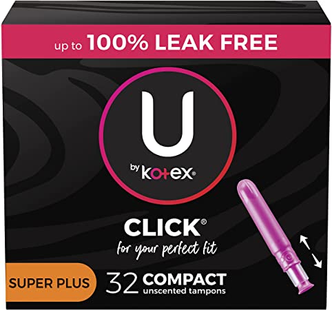 U by KOTEX® Click® Tampons Super Plus - Home Health Store Inc