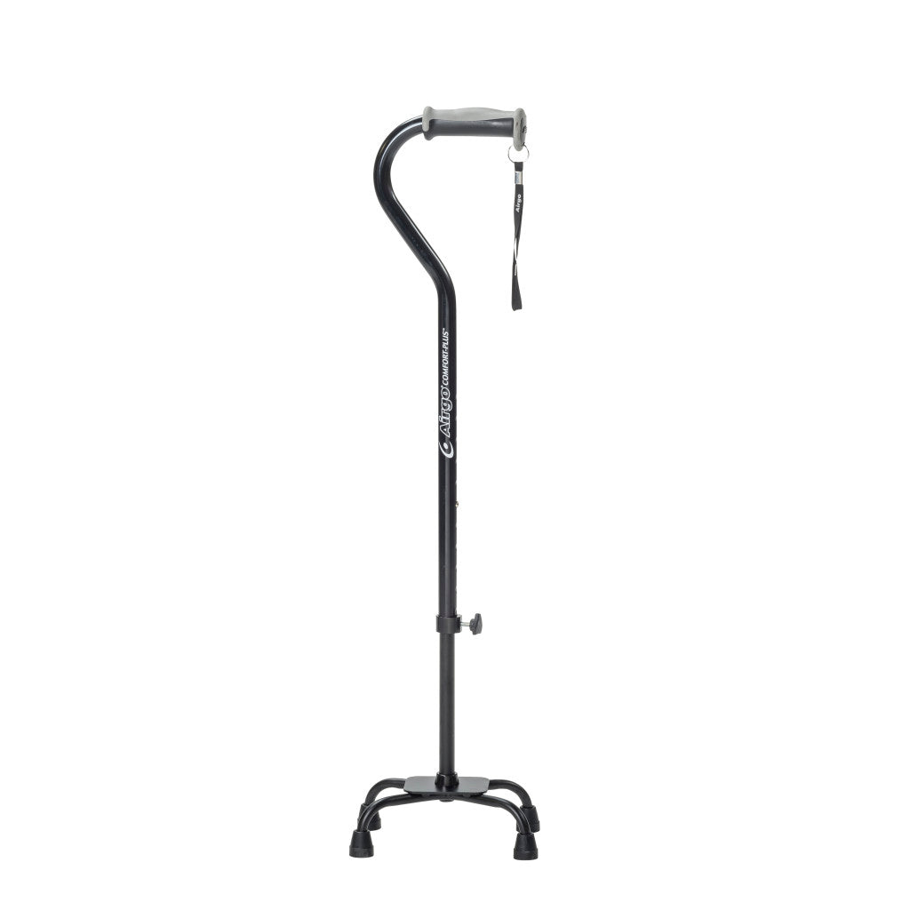 Airgo Comfort-Plus Adjustable Quad Cane, Small Base