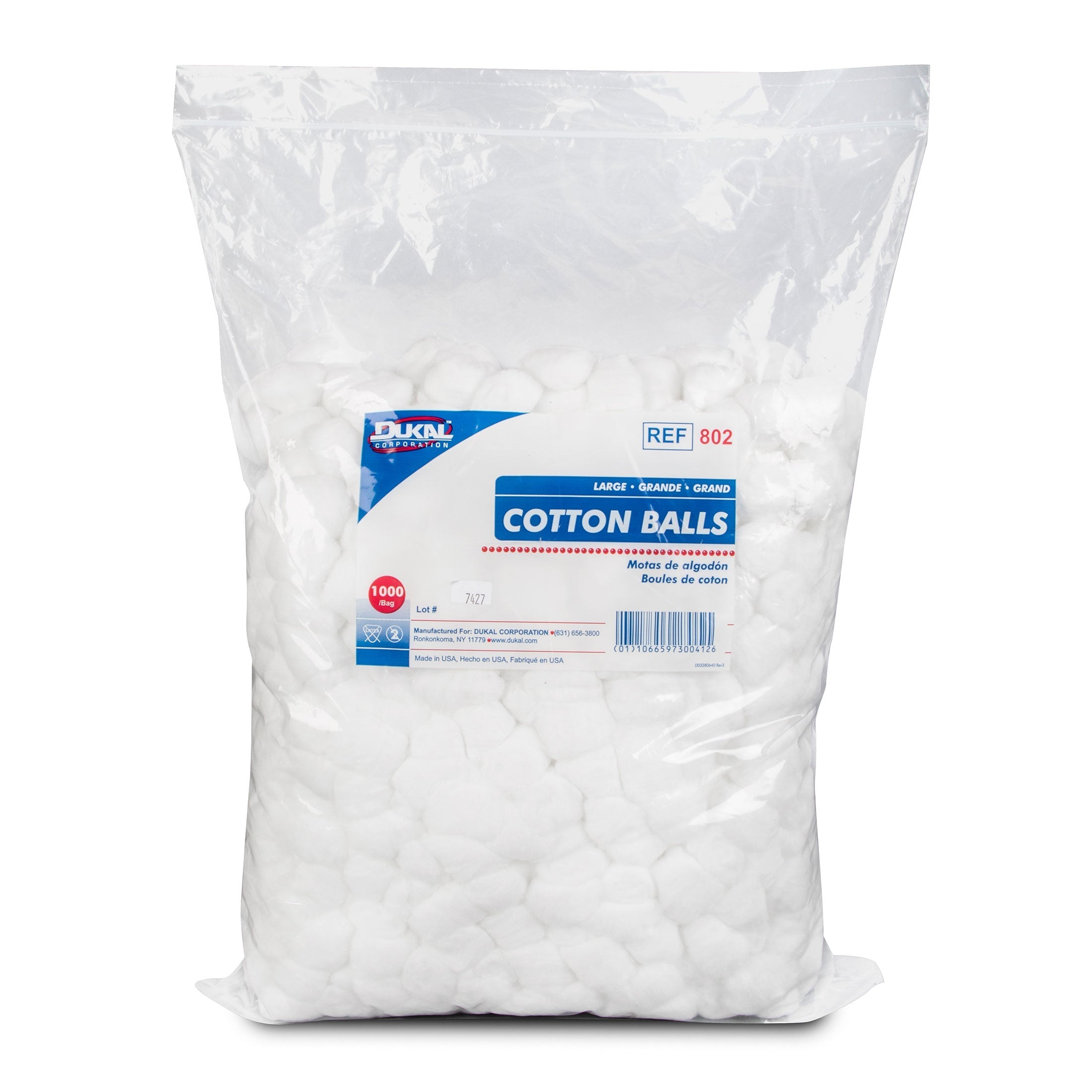 Bg/1000 Rayon Balls, Non-Sterile, Large - Home Health Store Inc