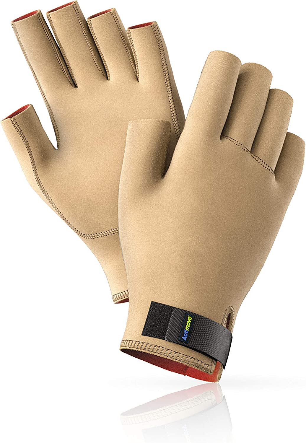 Actimove Arthritis Pain Relief Support, Gloves, Lg, Beige - PR/1 - Home Health Store Inc