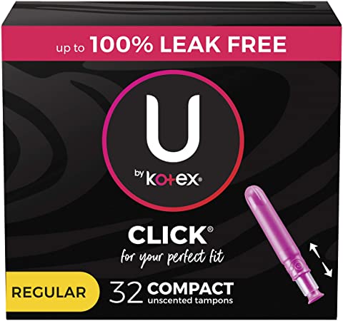 U by KOTEX® Click® Tampons Regular - Home Health Store Inc