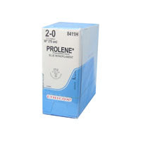 SUTURE PLASTIC PS-1 SZ3 18IN PROLENE BLUE MONO 12EA/BX