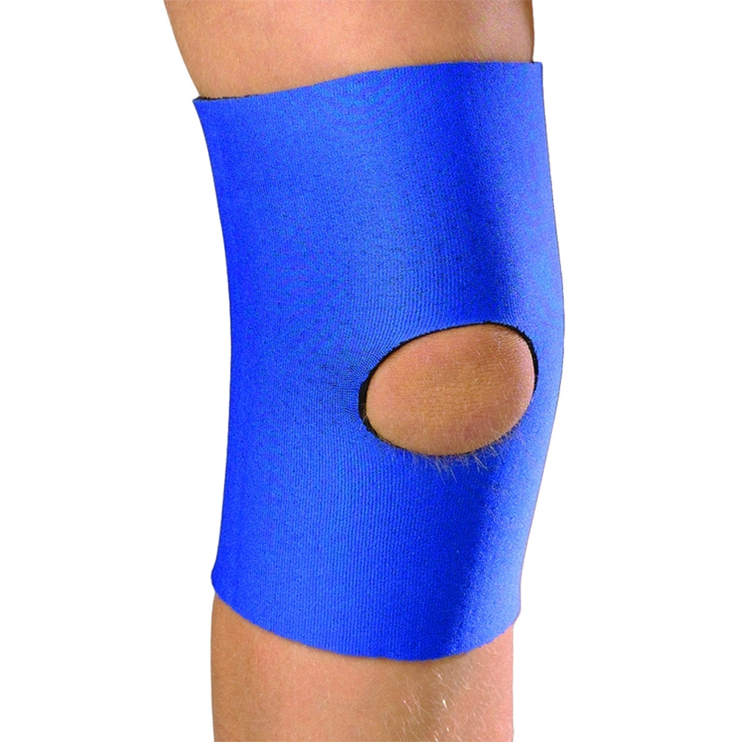 Kidsline Knee Sleeve W/ Open Patella Blue Medium - Ea/1 - Home Health Store Inc