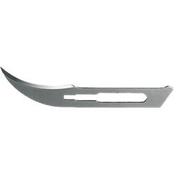 ALM A6-124 BX/100 BLADE SCALPEL ST S/S SZ12