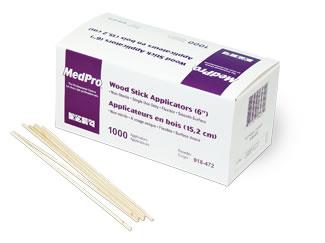 AMG 018-432 (CS10) BX/100PKG (1/PKG) STERILE COTTON TIP APPLICATOR, WOOD, 6IN