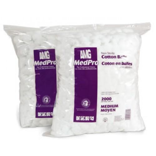 AMG 019-055 (CS2) BG/1000 MEDPRO NON-STERILE COTTON BALLS, LARGE