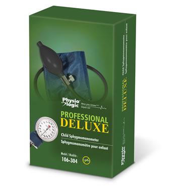 AMG 106-304 EA/1 PHYSIO LOGIC PROFESSIONAL DELUXE CHILD SPHYGMOMANOMETER COMES WITH CASE BLACK LATEX-FREE (7.25-10.5IN) (NON RETURNABLE)