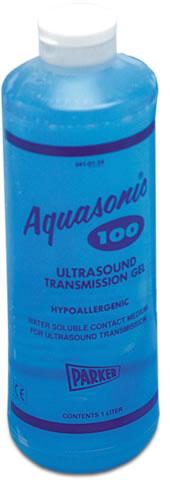 AMG 118-332 (CS6) EA/1 AQUASONIC 100 TRANSDUCING GEL W/ DISPENSER, 1LT BOTTLE