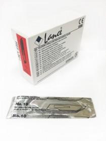 AMG 500-010 BX/100 DISPOSABLE SCALPEL BLADE #10