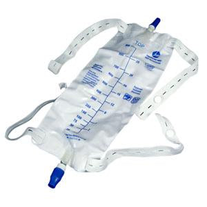 AMS 309N EA/1 AMSURE URINARY LEG BAG WITH ANTI-REFLUX TWIST TURN DRAIN PORT 900ML MEDIUM