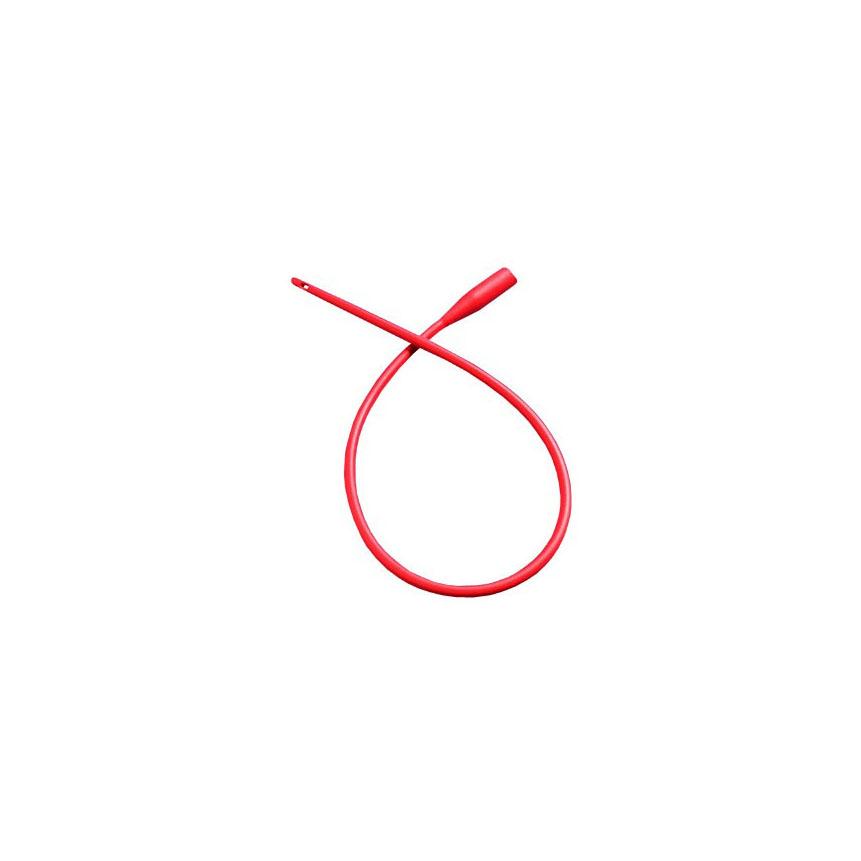 AS 44016 100EA/CS CATHETER RED RUBBER URETHRAL LATEX STERILE 16FR 16IN