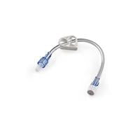 BAX 10794983 BX/100 CAREFUSION EXTENSION SET SMALLBORE 7" TUBING 1 SPIN MALE & 2 FEMALE CONNECTORS W/ 2 SLIDE CLAMPS STERILE FLUID PATH