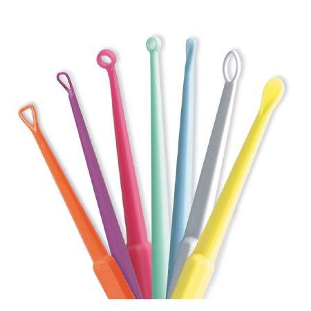 BIO 9555 BX/50 SAFE EAR CURRETTE, WHITE FLEXLOOP