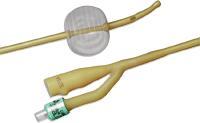 BRD 0168L12 BX/12 LUBRICATH CARSON 2-WAY MED OLIVE COUDE-TIP SINGLE-EYE FOLEY CATH 12FR 5CC BALLOON NON-RETURNABLE