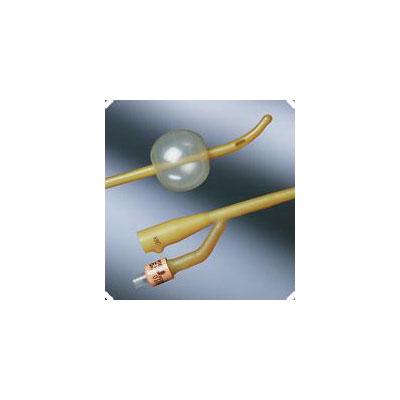 BRD 0168SI20 BX/12 INFECTION CONTROL 2-WAY FOLEY SILVER/HYDRO COATED CATH 20FR 5CC, COUDE