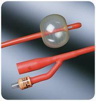 BRD 0196L16 BX/12 LUBRICATH COUNCIL 2-WAY SHORT OPEN-TIP 2 OPPOSING EYES FOLEY CATH 16FR 5CC BALLOON