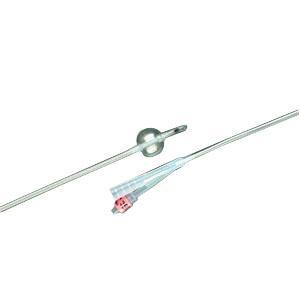 BRD 1768SI18 BX 12 2-WAY LUBI-SIL INFECTION CONTROL SILICONE FOLEY CATH 18FR 30CC