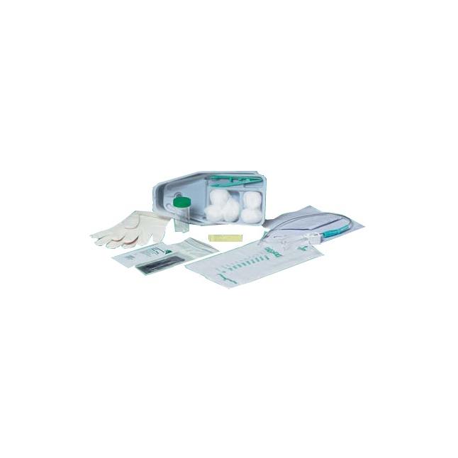 BRD 762415 BX/20 CATHETER TRAY 15FR RED RUBBER CATH, GLOVE, JELLY, DRAPE, UNDERPAD, FORCEP, SPECIMEN