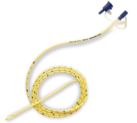 COR 20-8366 BX/10 CORFLO ULTRA NASOGASTRIC FEEDING TUBE W/ STYLET 6FR O.D. 36"L PEDIATRIC ANTI-CLOG POLYURETHANE PINK GRADUATED LATEX FREE