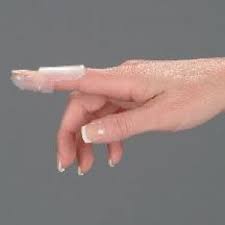DR 912103 EA/1 DEROYAL STAX FINGER SPLINT, SIZE 3, CLEAR PLASTIC ( 2.25 X1 X1IN)