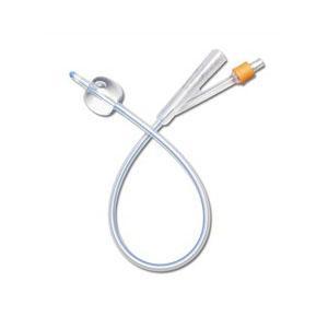 DYND 11504 BX/10 SILICONE FOLEY CATHETER 2-WAY , SIZE 20FR 5CC STERILE,LATEX-FREE