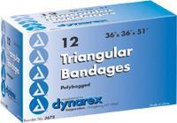 DYN 3672 BX/12 TRIANGULAR BANDAGE 36IN X 36IN X 51IN