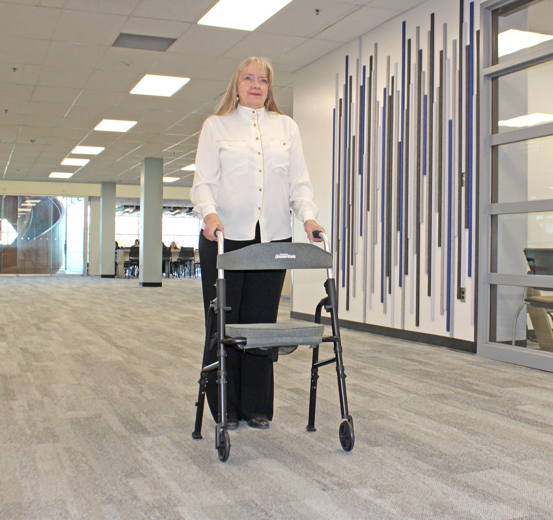 Triumph Essentials 2-Wheel Walker With Seat
