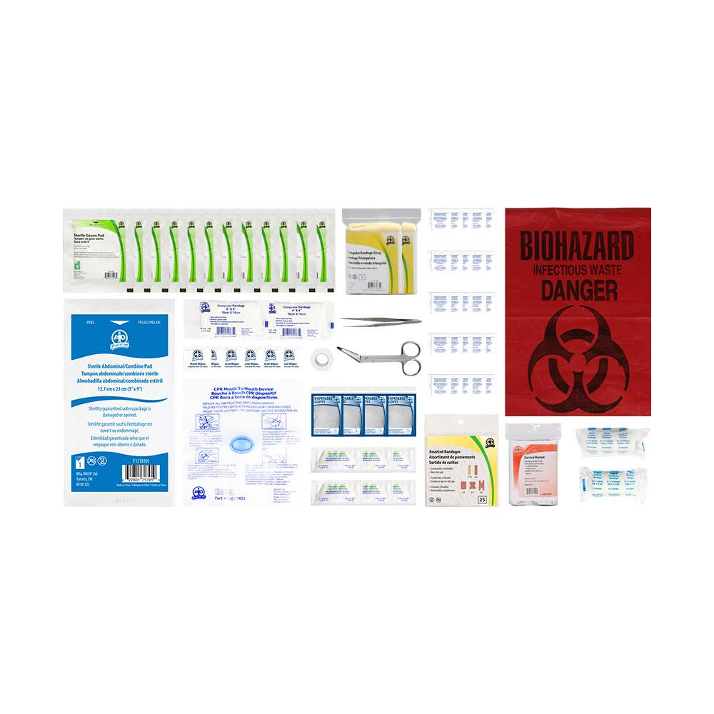 Small Basic First Aid Refill Kit, Type 2