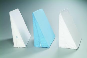 HRM FW4070B EA/1 BED WEDGE WITH COVER, BLUE 24IN x 24IN x 7 1/2IN (NON-RETURNABLE)