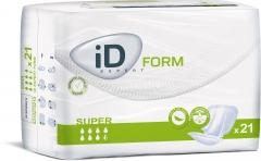 ID 5310275210 CS/6 (21/PKG) ID FORM SUPER SHAPED PADS, 2 PIECE SYSTEM, SIZE 2, 2900 ML ABSORBENCY