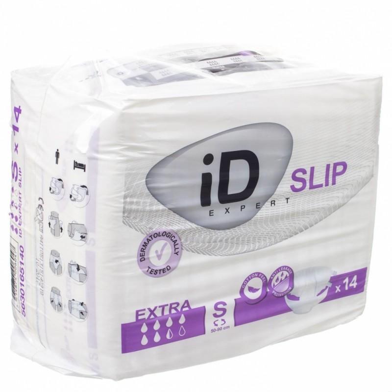 ID 5630165140 CS/4 (14/PKG) ID SLIP EXTRA DAY BRIEF (19.5-35.5"), 1950ML ABSORBENCY, SMALL